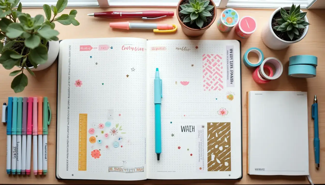 Essential Bullet Journal Supplies for Creative Self-Organization