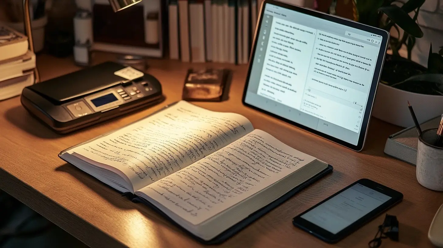 Converting Your Paper Journal to Digital Format