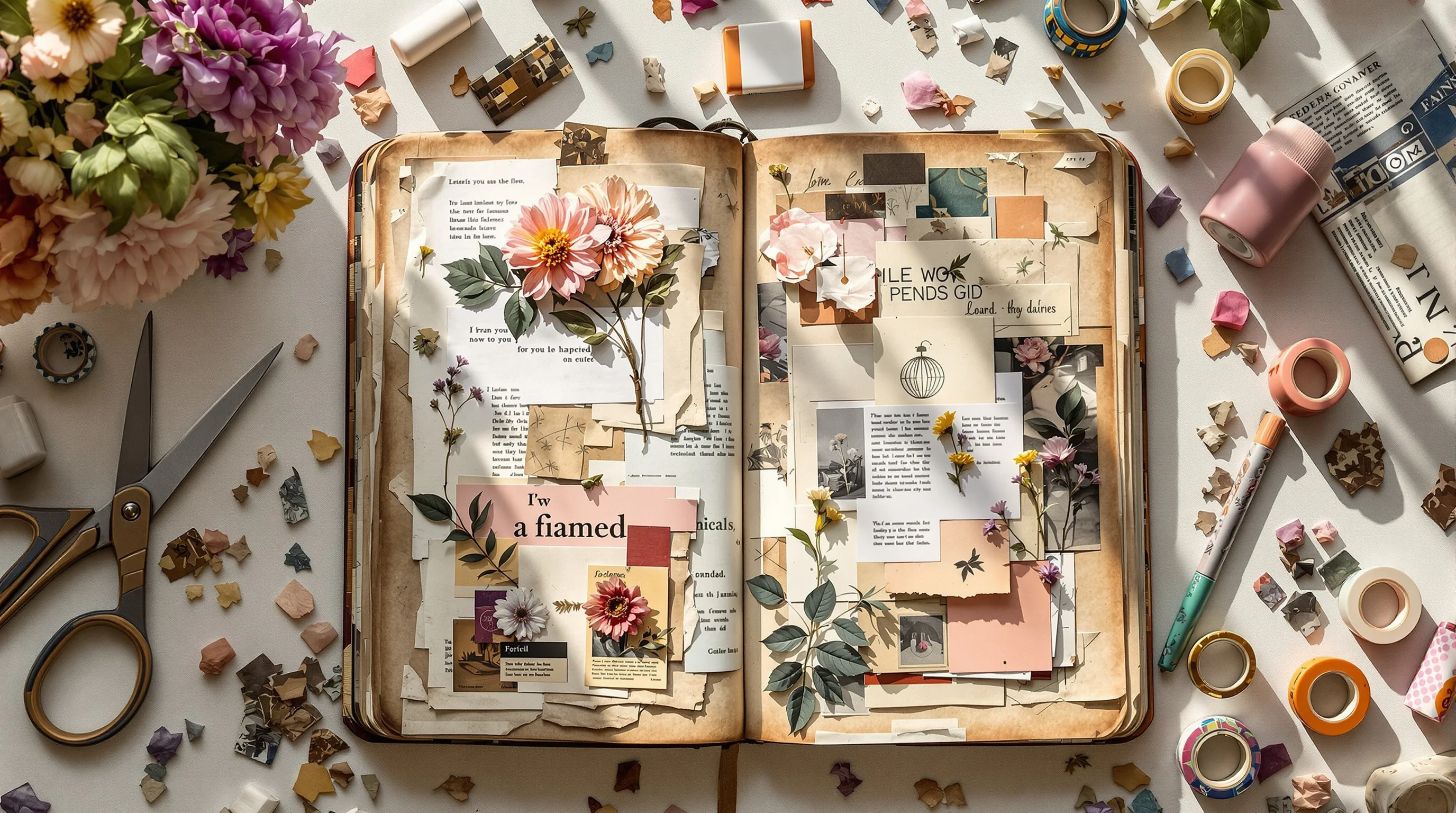 Junk Journaling Techniques That Feel Like Art Therapy