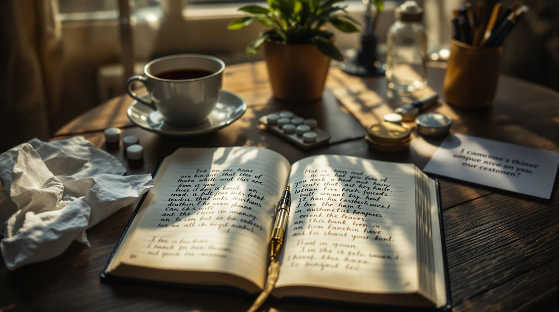 Gratitude Journaling for Difficult Times: Finding Light When Everything Feels Dark