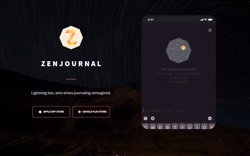 Zenjournal On Ipad image