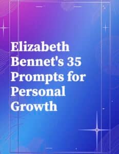 Elizabeth Bennet 35 journal prompts cover