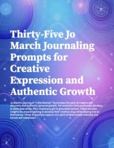 Jo March Jornaling Prompts cover image
