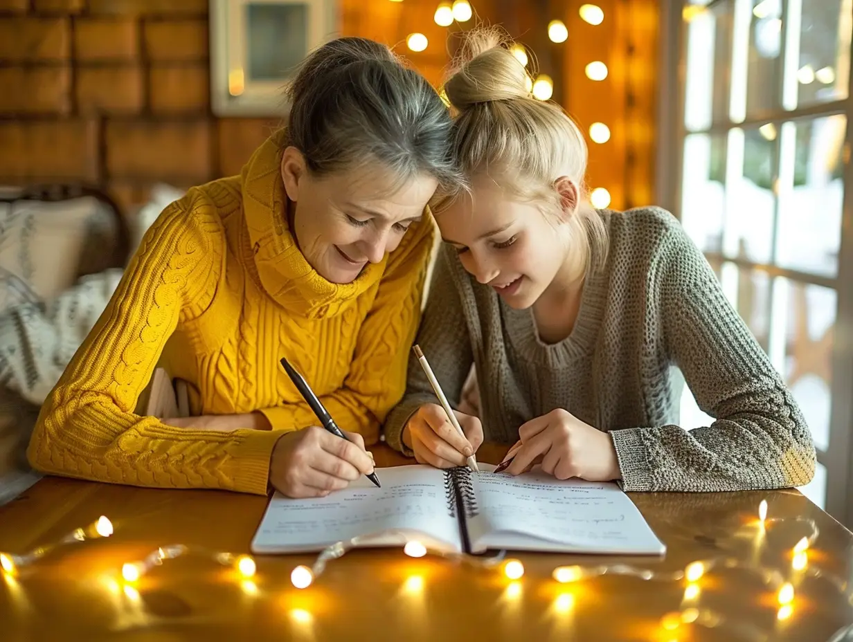 mother to daughter journal prompts